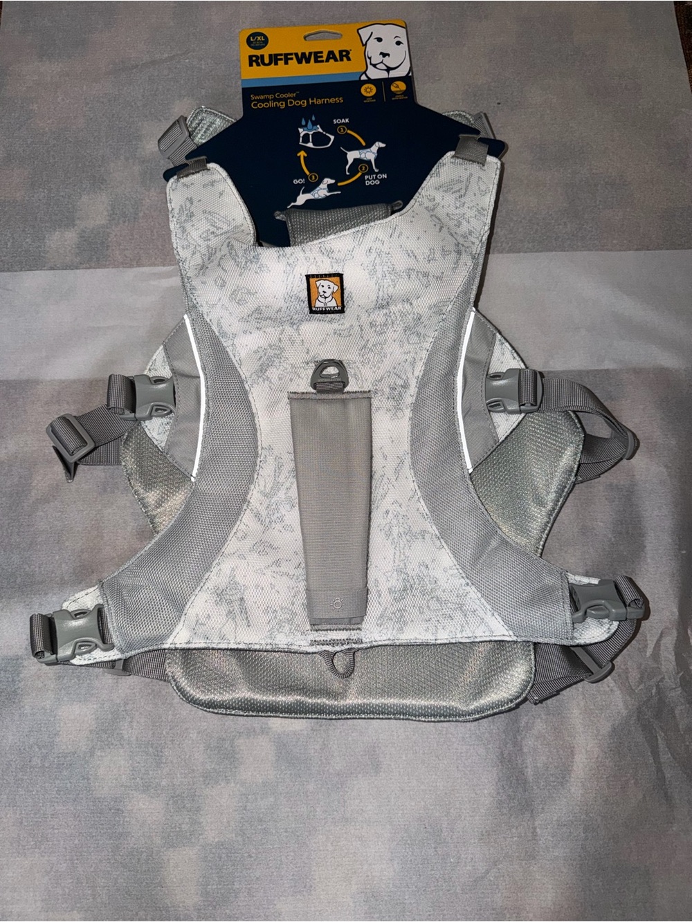 Ruffwear Swamp Cooler Harness Sz L-XL 32”-42” in NWT